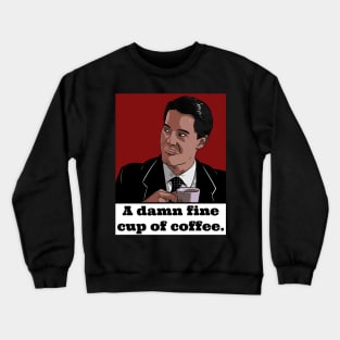 Twin Peaks - Agent Dale Cooper - Coffee Crewneck Sweatshirt